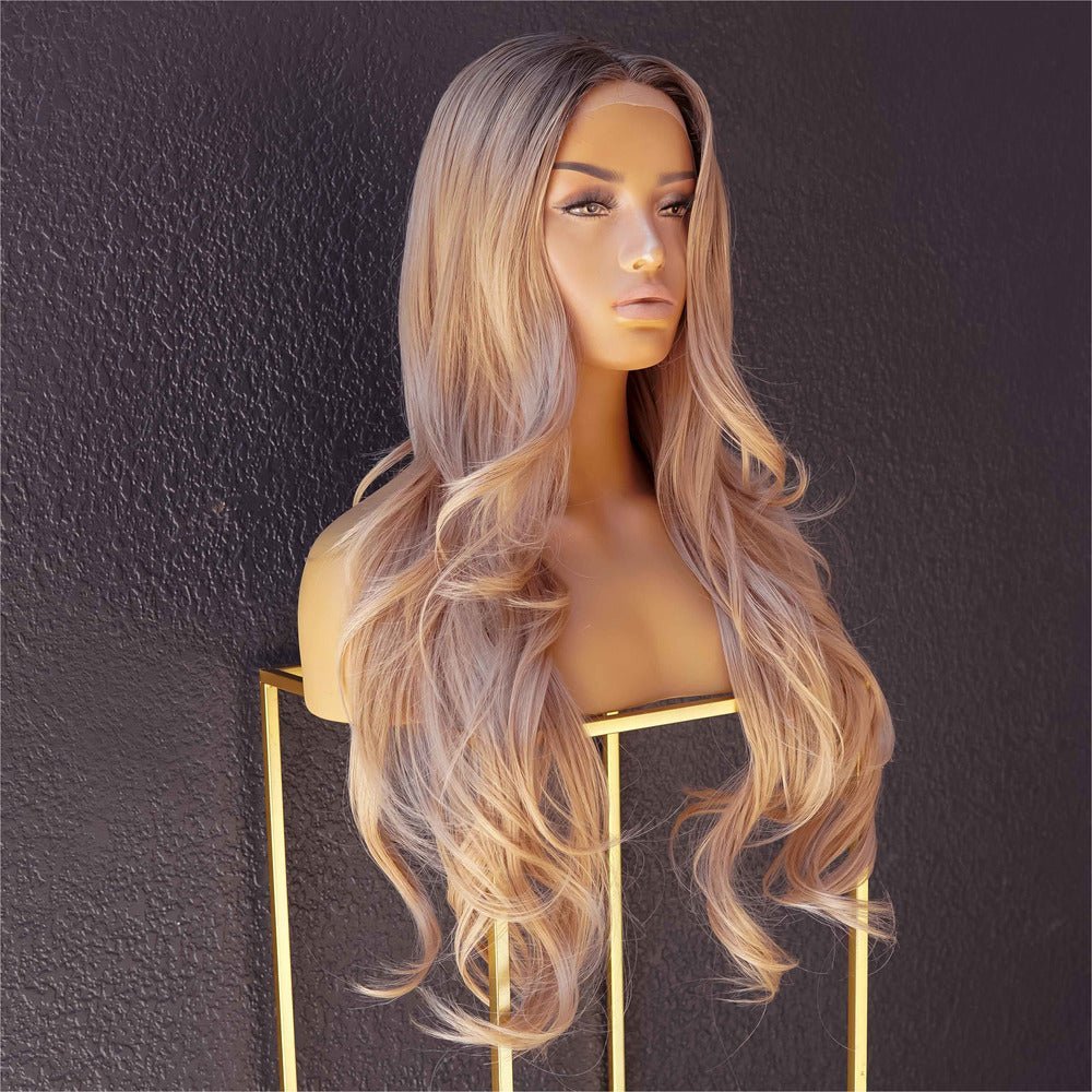 CASANDRA Ombre Lace Front Wig - Milk &amp; Honey Wigs