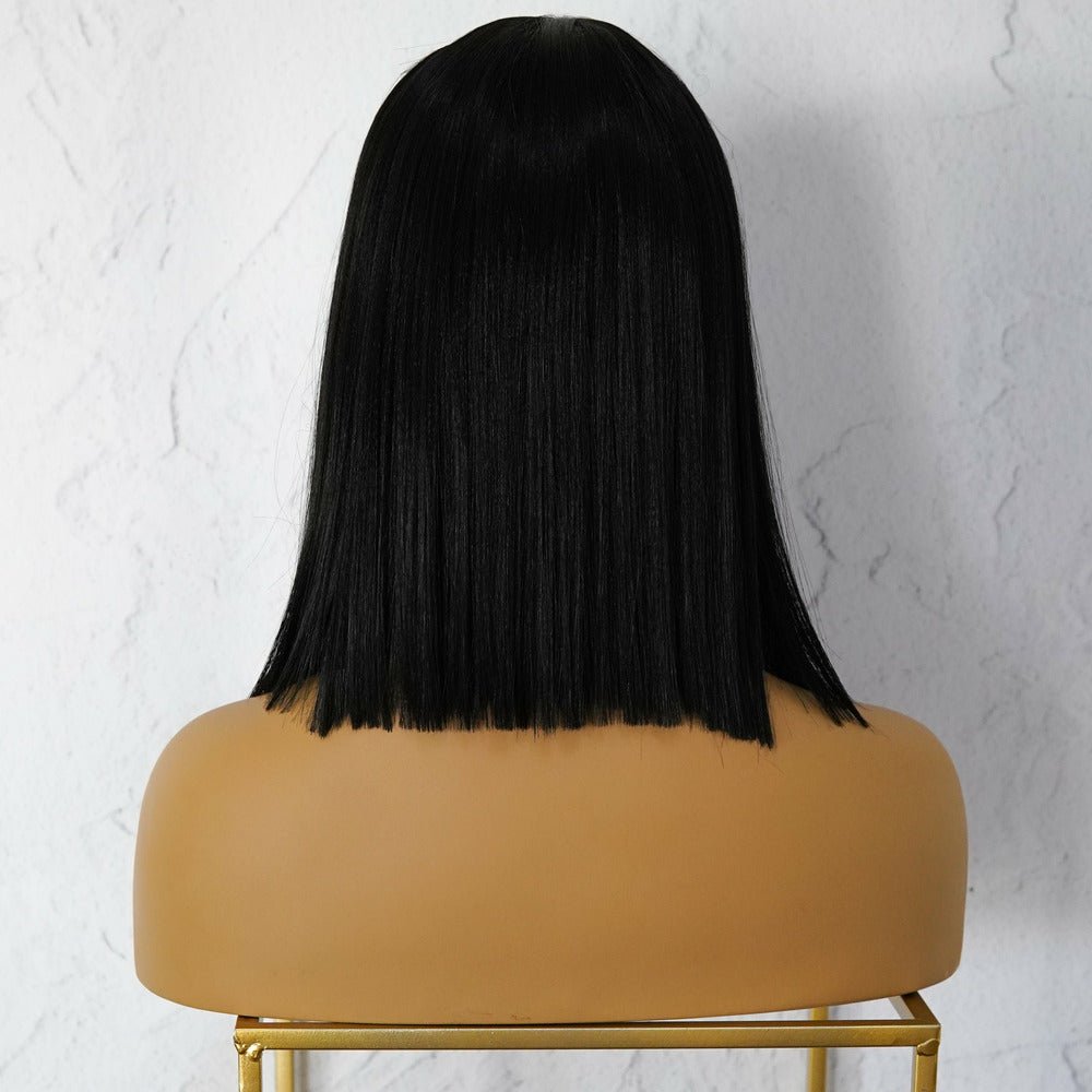 CASSIE Black Fringe Wig Milk Honey