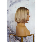 CHANEL Blonde Ombre Fringe Wig - Milk & Honey Wigs
