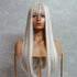 CHASE White Blonde 22" Fringe Wig - Milk & Honey Wigs
