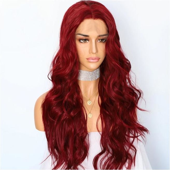 Cherry Bomb Burgundy Lace Front Wig - Milk &amp; Honey Wigs