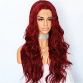 Cherry Bomb Burgundy Lace Front Wig - Milk & Honey Wigs