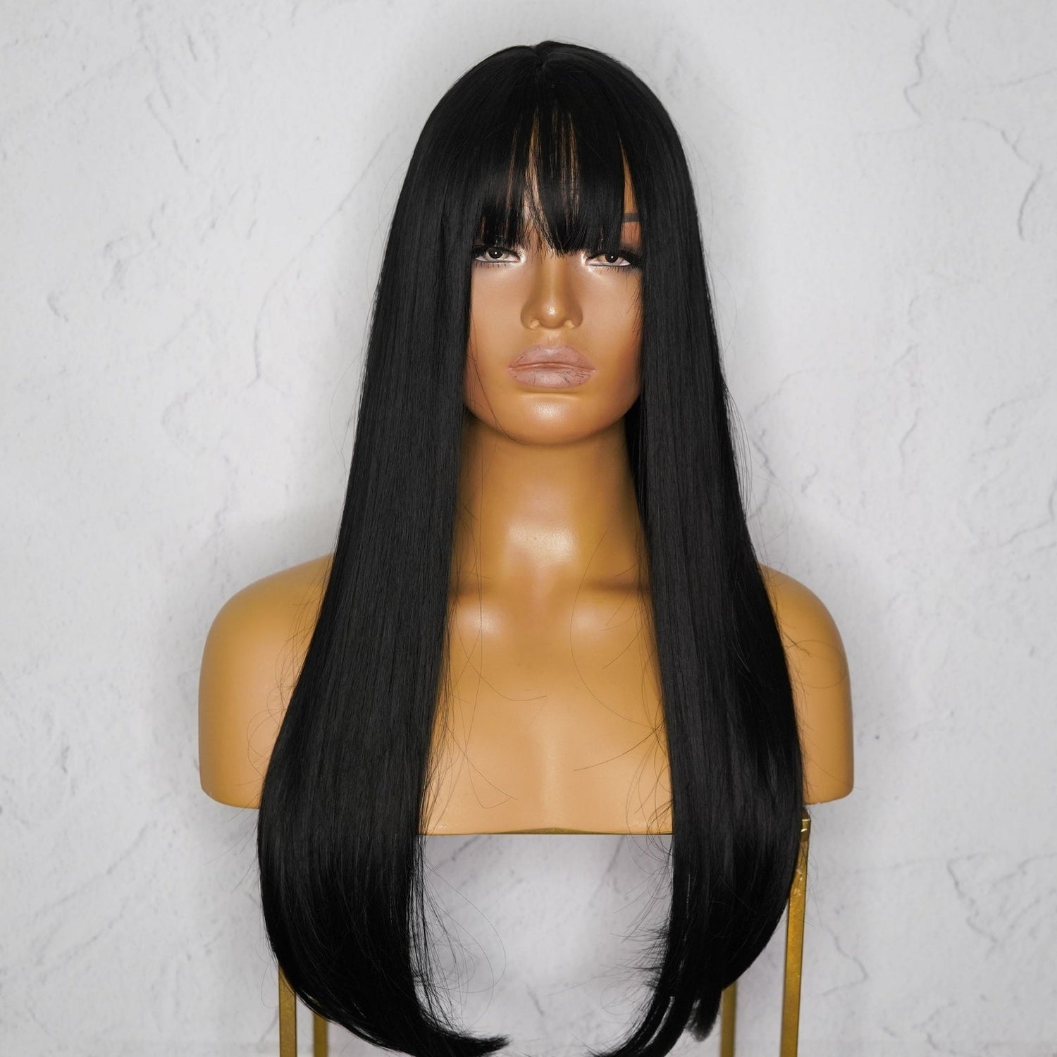 CICI Black Fringe Wig - Milk &amp; Honey Wigs