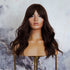 CLAIRE Dark Brown Fringe Wig - Milk & Honey Wigs