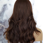 CLAIRE Dark Brown Fringe Wig - Milk & Honey Wigs
