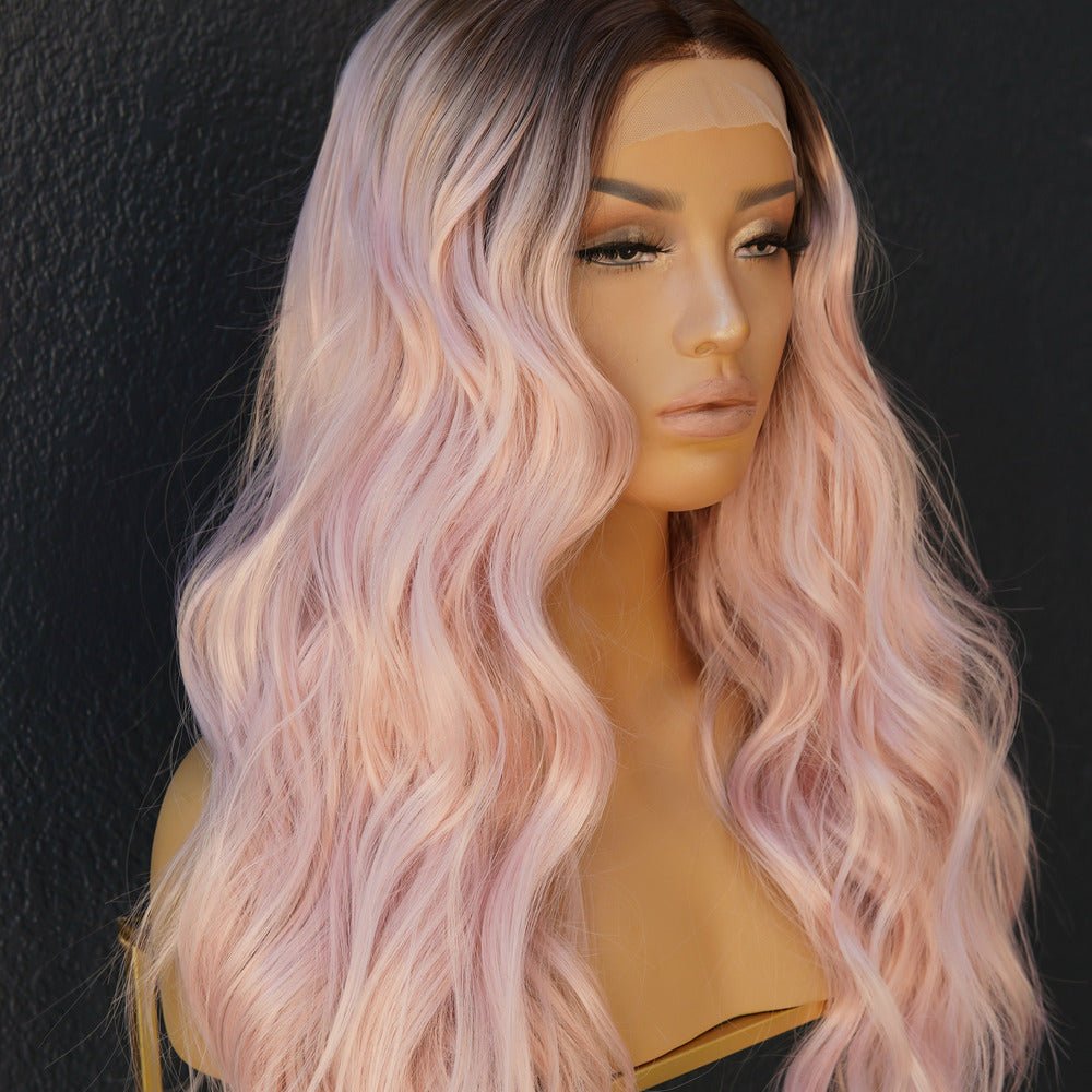 COLETTE Pink Ombre Lace Front Wig - Milk & Honey