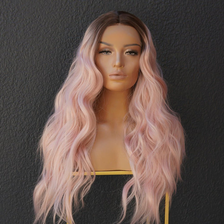 COLETTE Pink Ombre Lace Front Wig - Milk & Honey