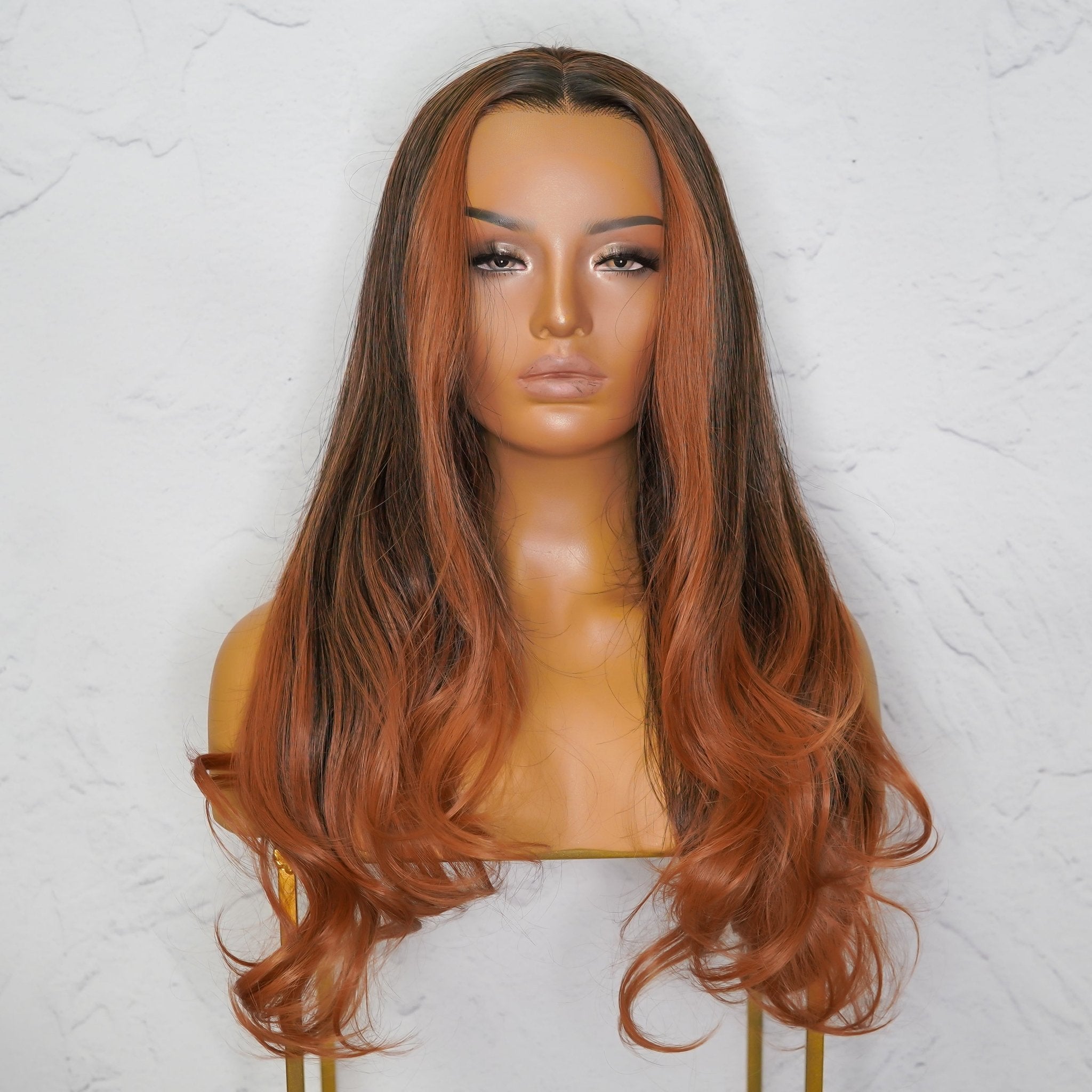 SUBLIME HAIR® Synthetic L-Part Lace Front Wig - 24 Inch