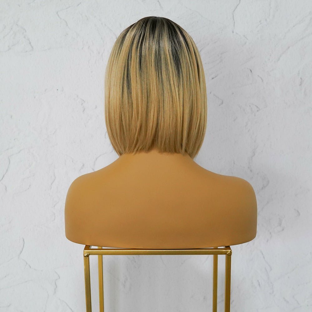 COURTNEY Ombre Blonde Fringe Wig - Milk & Honey Wigs