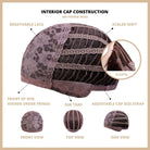 COURTNEY Ombre Blonde Fringe Wig - Milk & Honey Wigs