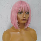 COURTNEY Pink Fringe Wig - Milk & Honey Wigs
