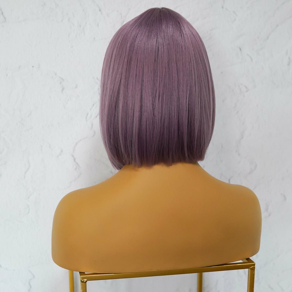 COURTNEY Purple Fringe Wig - Milk & Honey Wigs
