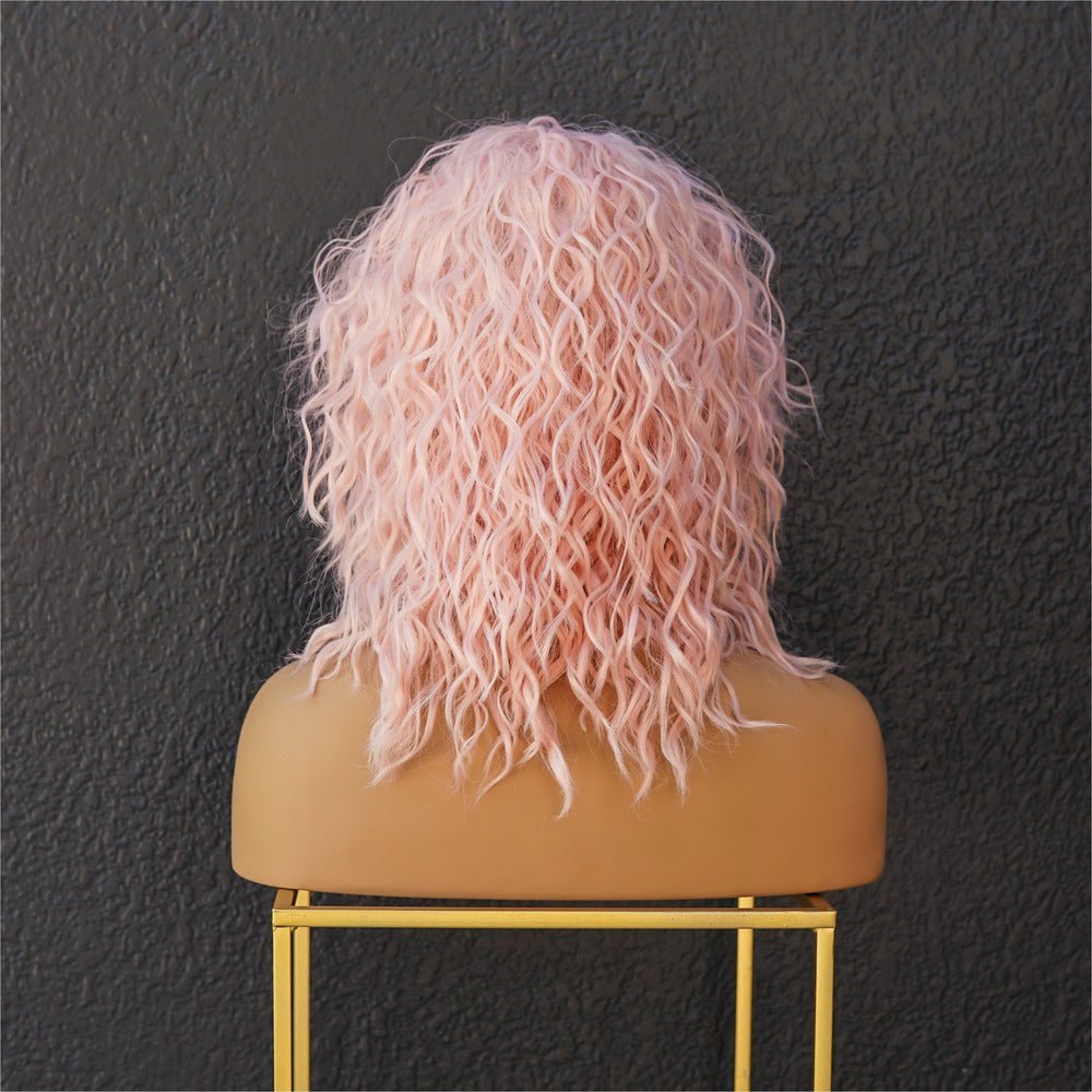 DANNY Pink Fringe Wig - Milk & Honey Wigs