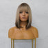 DENISE Ombre Brown Fringe Wig - Milk & Honey Wigs