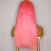 DOJA 2.0 Neon Pink Human Hair Lace Front Wig - Milk & Honey Wigs