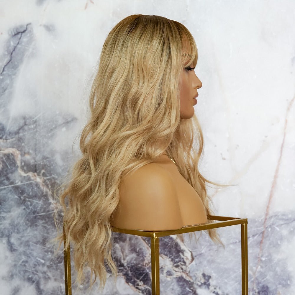 DOLCE Blonde 22" Fringe Wig - Milk & Honey Wigs