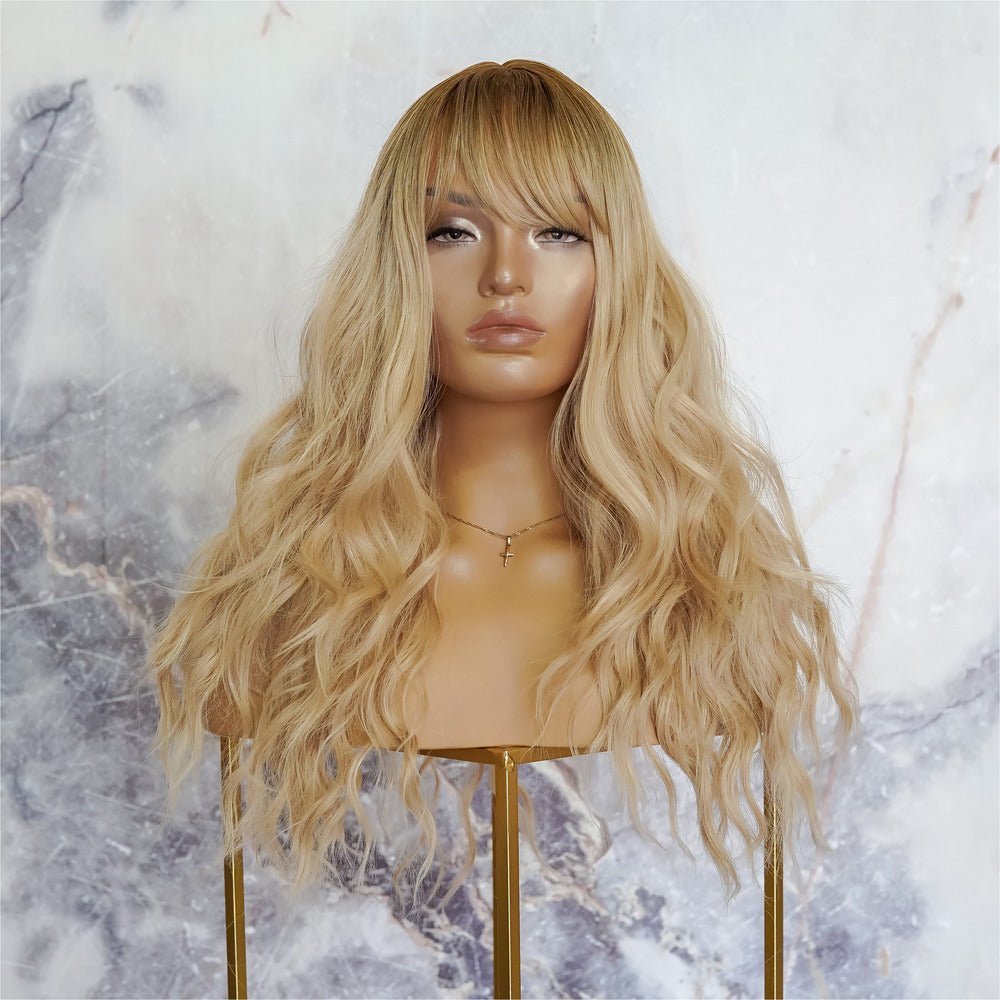 DOLCE Blonde 22&quot; Fringe Wig - Milk &amp; Honey Wigs