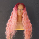DREW Ombre Pink Lace Front Wig - Milk & Honey