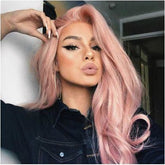 Dusty Pink Lace Front Wig - Milk & Honey Wigs