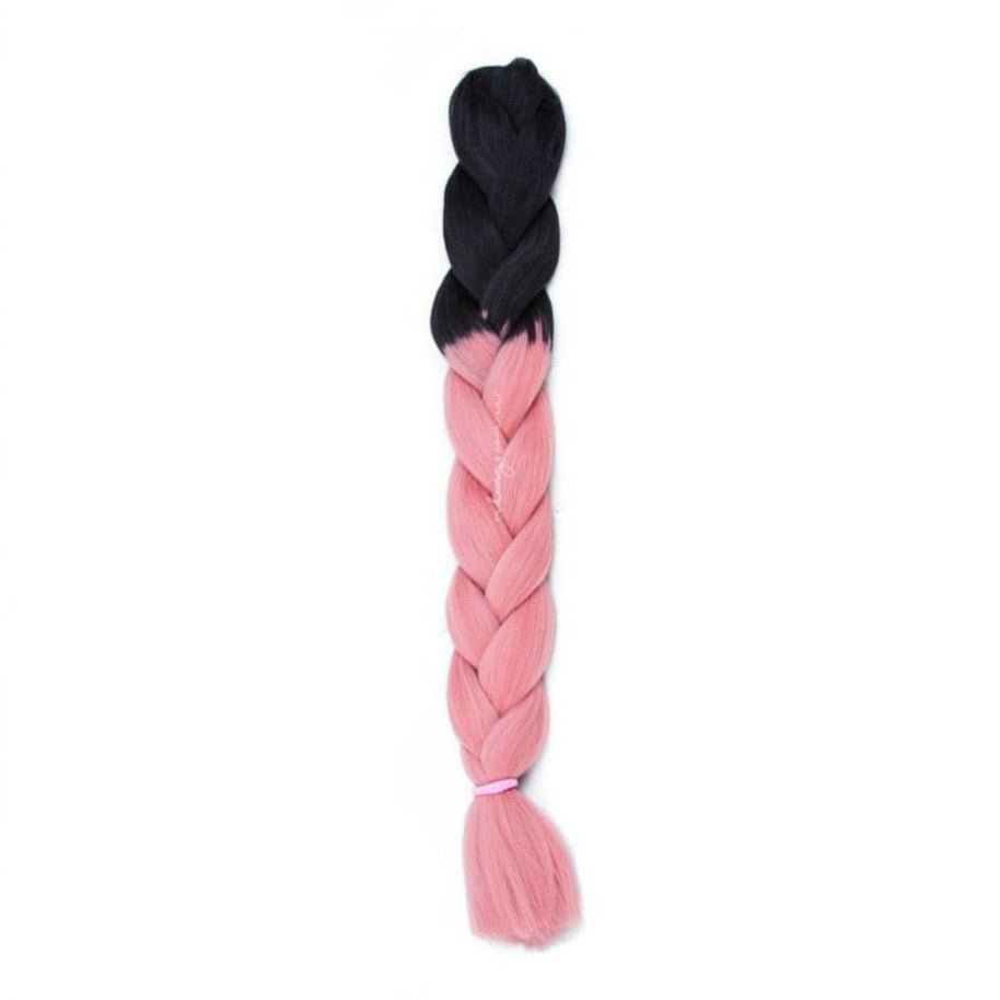 DUSTY PINK TWO TONE OMBRÉ 32" - Milk & Honey Wigs