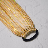 EASY BRAID ™ GOLD GLITTER Extension - Milk & Honey