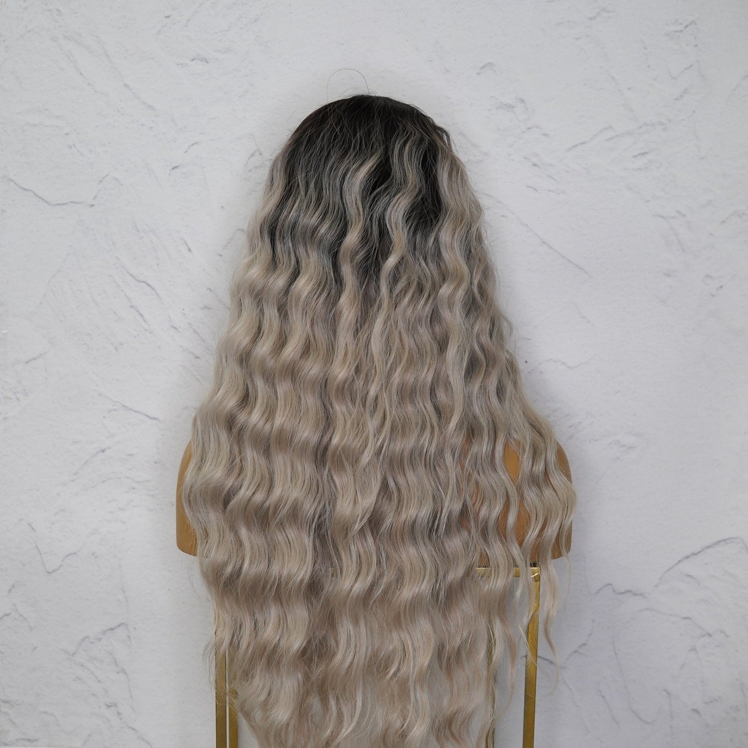 ELEANOR Grey Ombre Lace Front Wig - Milk &amp; Honey Wigs