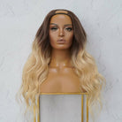 ELENA Ombre Blonde Human Hair U Part Wig - Milk & Honey Wigs