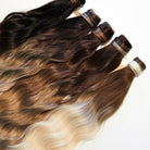 ELIZA Synthetic 18” Ombre Wavy Ponytail - Milk & Honey Wigs