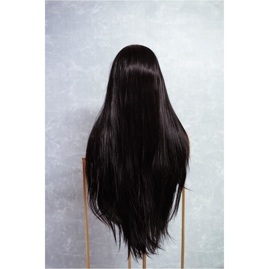 EMMA 28&quot; Black Lace Front Wig - Milk &amp; Honey Wigs