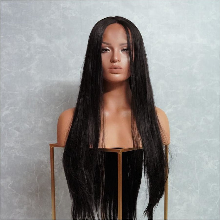 EMMA 28" Black Lace Front Wig - Milk & Honey