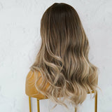 ERIN Brown Ombre Fringe Wig - Milk & Honey