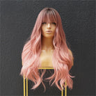 EVA Pink Ombre Fringe Wig - Milk & Honey Wigs