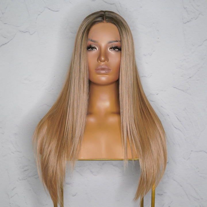 FERAH Ombre Lace Front Wig - Milk & Honey