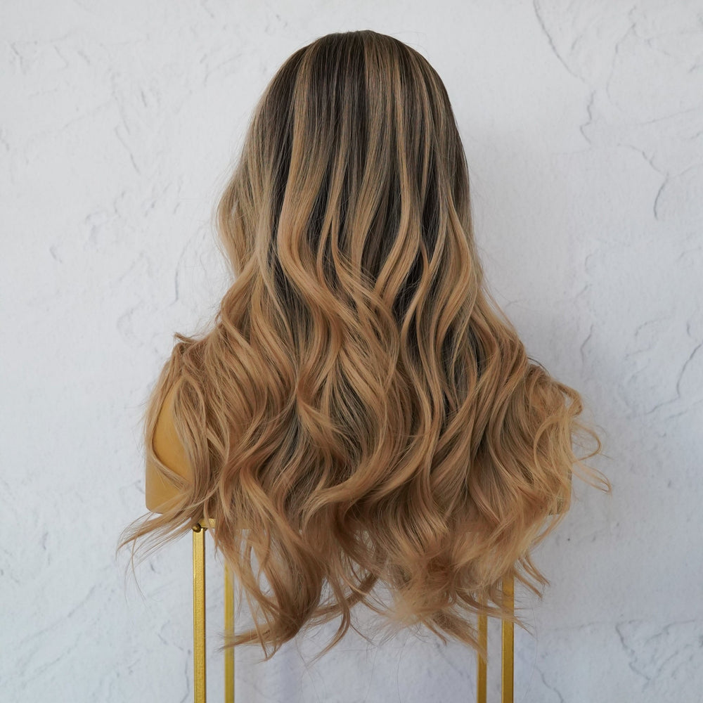 FIONA Ombre Fringe Wig - Milk & Honey