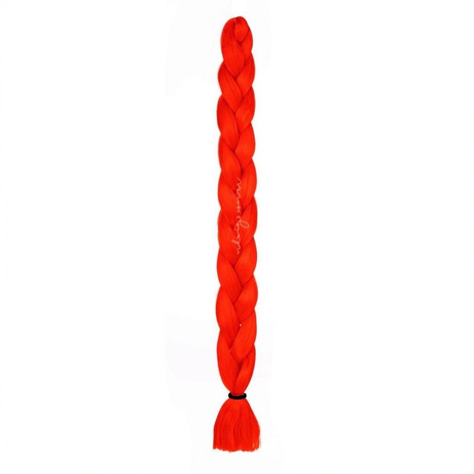 FIRE RED 41" - Milk & Honey Wigs