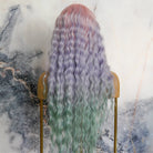 FLORA Rainbow Ombre Lace Front Wig - Milk & Honey Wigs