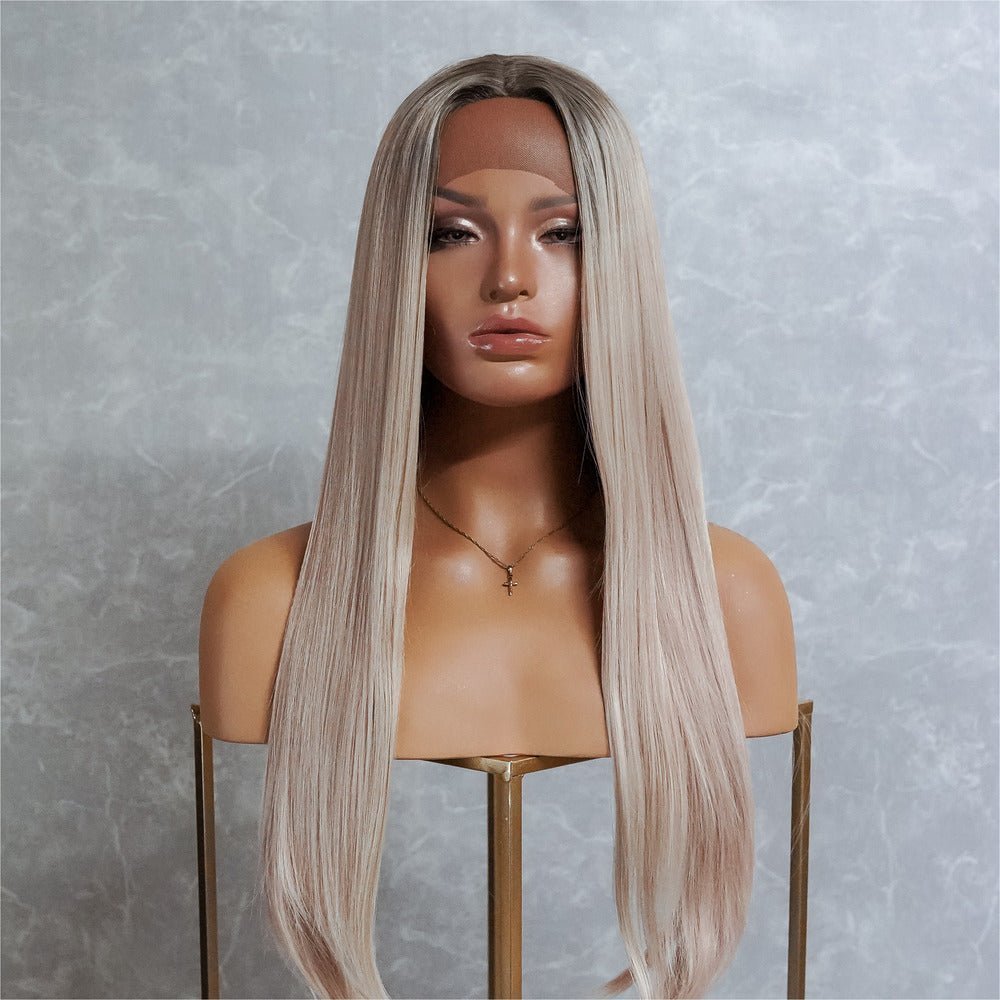 FOX Blonde Lace Front Wig - Milk & Honey Wigs