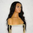 GABRIELLE 2.0 Black Human Hair Lace Front Wig - Milk & Honey Wigs