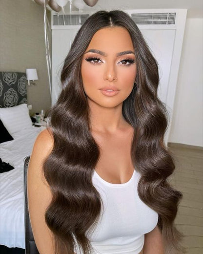 Genius Weft cocoa human hair extensions, 100g | Milk &amp; Honey Wigs