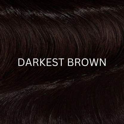 Genius Weft darkest brown shade 2 human hair extensions, 100g | Milk &amp; Honey Wigs