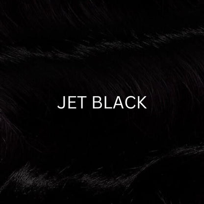 Genius Weft jet black shade 1 human hair extensions, 100g | Milk &amp; Honey Wigs