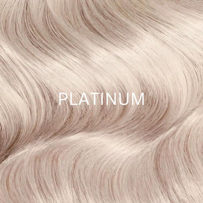 Genius Weft platinum shade 60 human hair extensions, 100g | Milk &amp; Honey Wigs