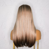 GEORGIE Ombre 22" Fringe Wig - Milk & Honey Wigs