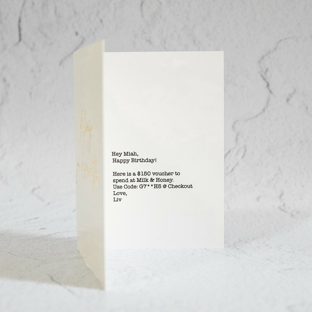 GIFT CARD - Milk &amp; Honey Wigs