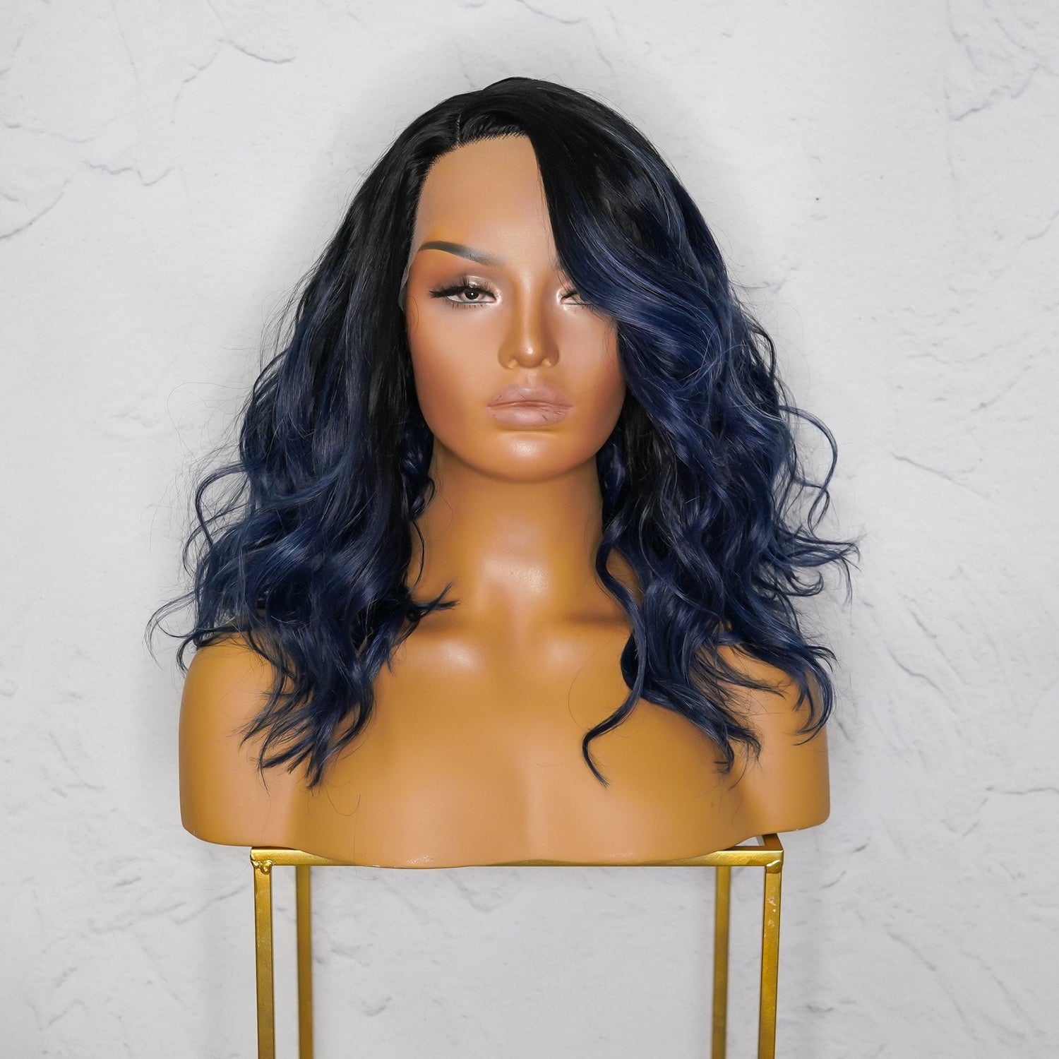 GINA Blue Lace Front Wig - Milk &amp; Honey Wigs