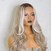 GISELE Ombre Blonde Lace Front Wig - Milk & Honey Wigs