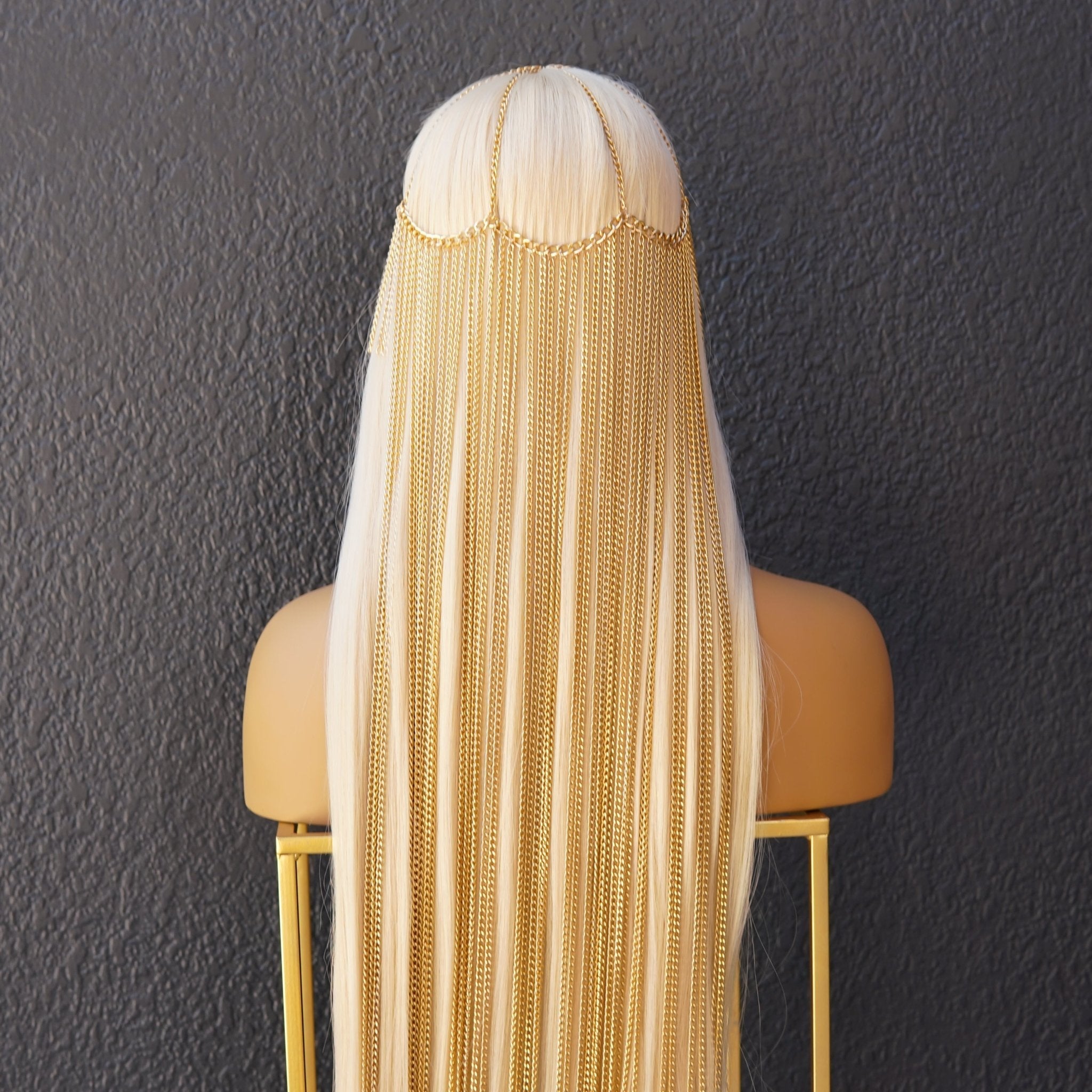 Gold Chain Headpiece - Milk & Honey Wigs