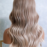 GRACE Blonde Ombre Fringe Wig - Milk & Honey Wigs