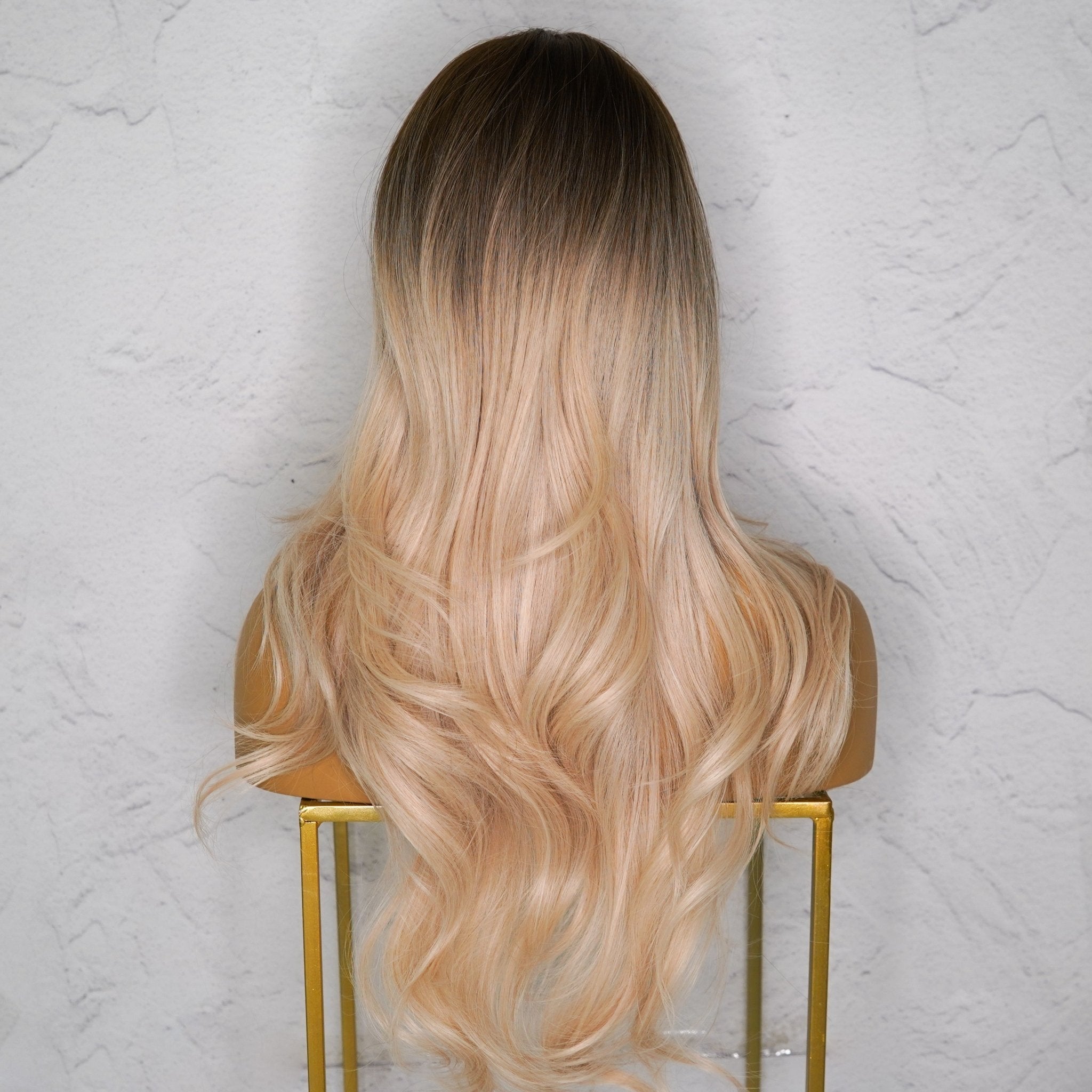 GWEN Ombre Fringe Wig - Milk &amp; Honey Wigs