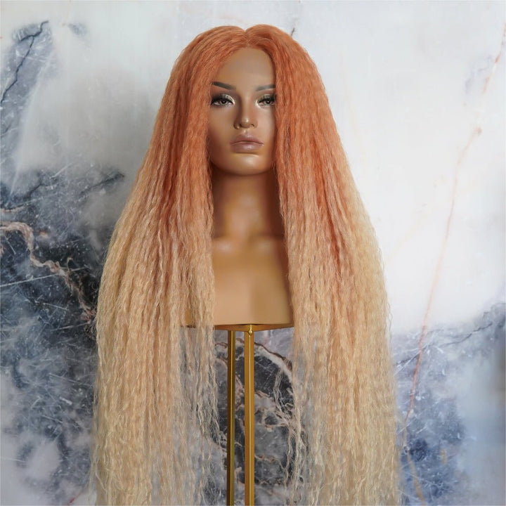 HALO Orange Ombre Lace Front Wig - Milk & Honey